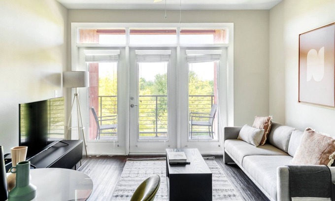 Mueller Apartment | Beautiful Mueller 1BR w/ Pool, W/D & Gym, nr park, by Blueground