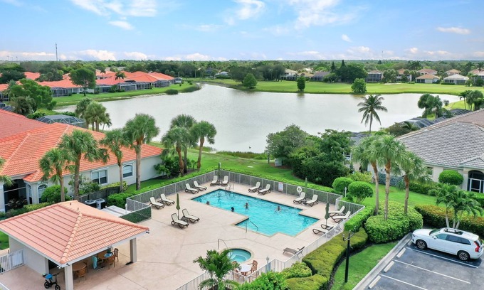 Naples Villa | Beautiful North Naples Lake-Front Villa in a Golf Community of Heritage Greens!