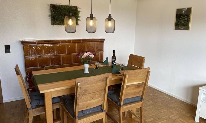Eisenbach House | Beautiful private villa for 5 guests with WIFI, TV, patio and parking