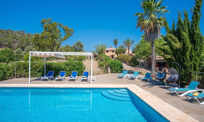 Felanitx House | Beautiful private villa for 10 guests with private pool, WIFI, A/C, TV, patio and panoramic view