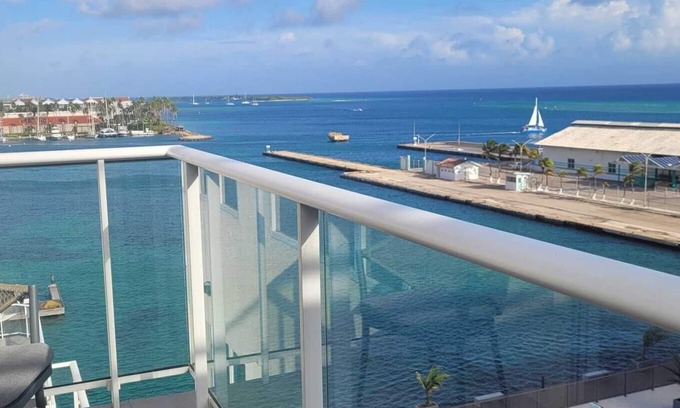 Oranjestad Condo | Beautiful, Quiet 2BR Condo with amazing Ocean views