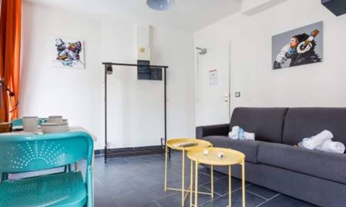 Quartier du Pont-de-Flandre Apartment | Beautiful Studio 1 - Edouard Vaillant