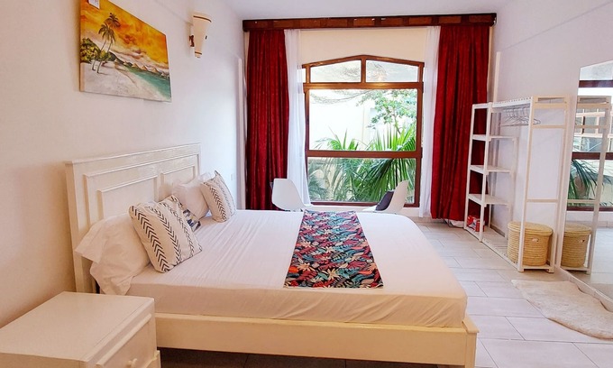 Diani Beach Apartment | Beautiful studio apartment on a beach front property and has 2 pools.