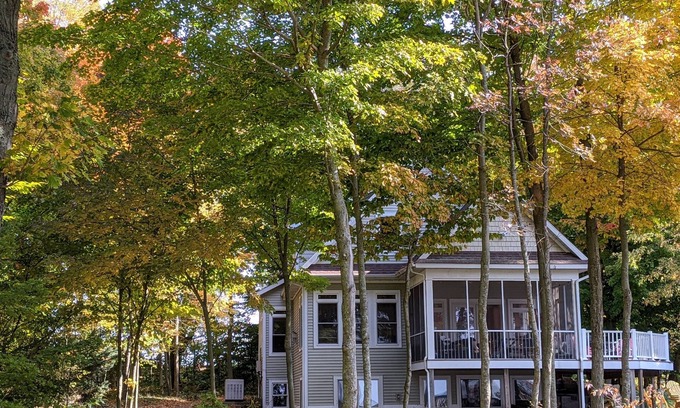Montague House | Beautiful Views & Beach; Attractive Lake Michigan Home; Wonderful Vacation