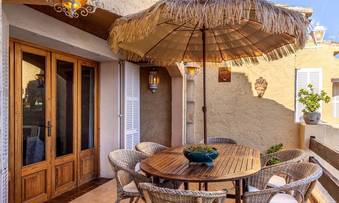 Ses Rotgetes de Canet Villa | Beautiful Villa 'Terra Rotja' with Pool, Terraces, Mountain Views and Balcony
