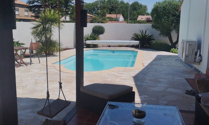 Lattes Villa | Beautiful villa with private pool 5 minutes from La Mer