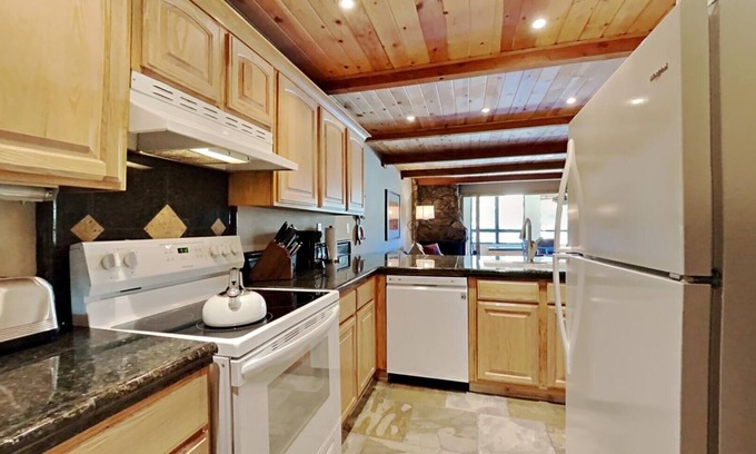 Mammoth Lakes Condo | Beautifully Remodeled 2 Bed 2 Bath Condo with Mountain View! Great Location, Close to Slopes! (Unit 302 at 1849) by RedAwning
