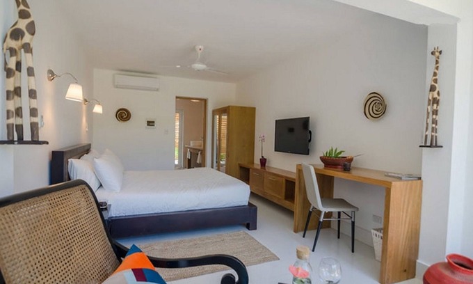 Cabarete Apartment | Bedroom in beachfront resort, Dominican meals available