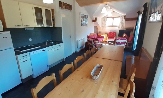 Valfrejus Apartment | Bel appartement spacieux 10/12 pers, 5 pièces, proche pistes - Valfréjus - FR-1-265-180