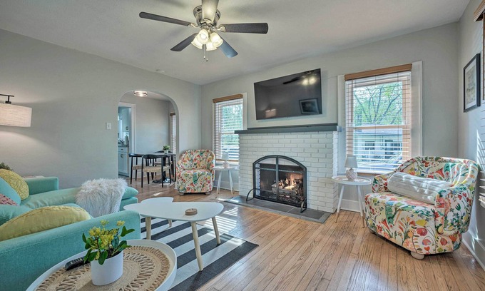 Fair Plain House | Benton Harbor 'Gracie Cottage' w/Hot Tub + Yard!