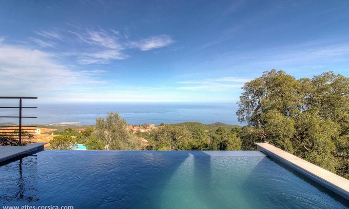 Sari-Solenzara House | Bergerie Ernestu, Sea view, Heated pool, Gr20 access