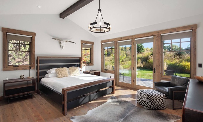 Whitefish Apartment | Bespoke Whitefish Home | Lakeside Trails, Boating by Day & Fireplace Evening