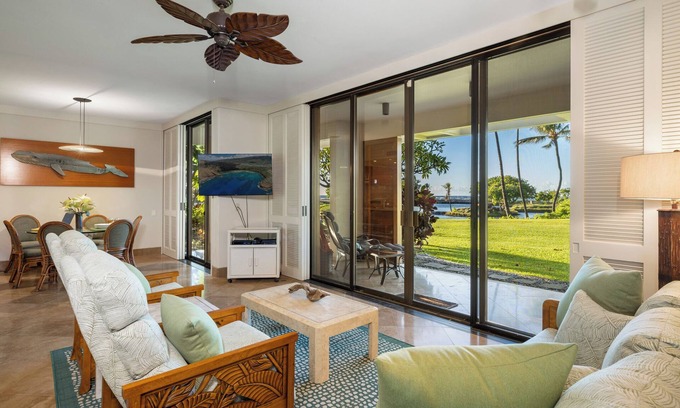 Kamuela Condo | Best Location at the Mauna Lani - Walk to the Beach Club and Hotels!