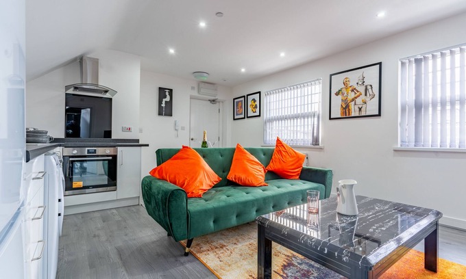 Birmingham Apartment | Birmingham Apt-sleeps 4-walk to City Centre-pets