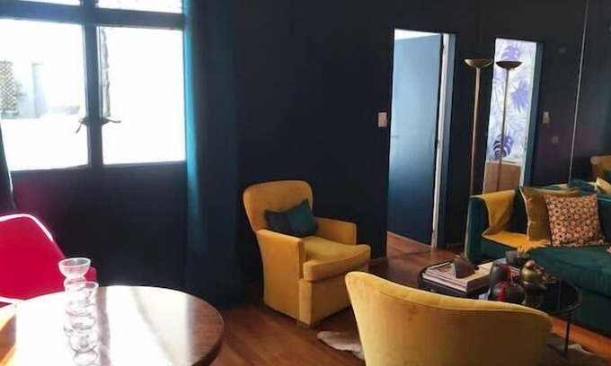 Retiro Apartment | Bleu Fonce I Cozy 1 Bed Apart in Recoleta