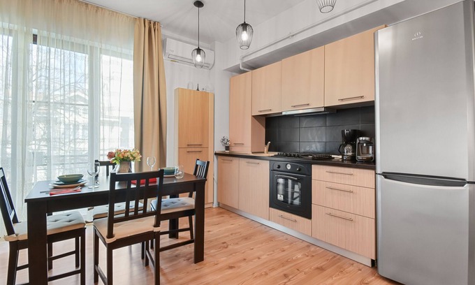 Bucharest Apartment | Bohemian Apartment with balconies