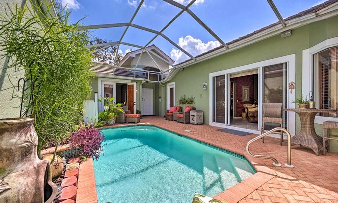 Bonita Springs Apartment | Bonita Springs Condo with Atrium and Pool