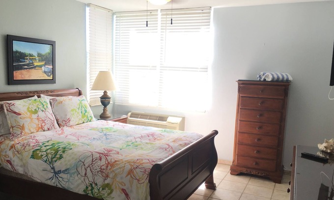 Boqueron Condo | Boqueron Bay Villas 105 penthouse, WiFi, fully airconditioned, laundry, pool.