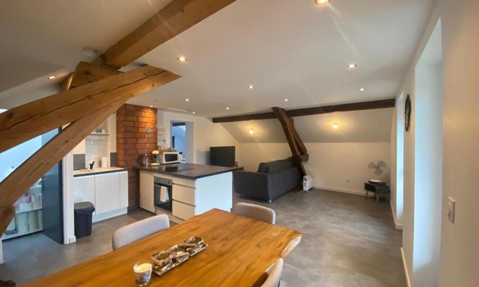 Lugrin Apartment | BORD DE LAC,2 chambres SUPERBE VUE LAC 5mn Evian