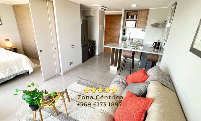 Rancagua Apartment | Boutique Apartment with Wifi, Air Conditioning, Pool - Downtown Rancagua
