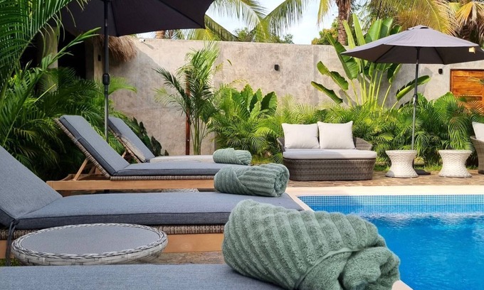 Barra de Colotepec Apartment | BOUTIQUE HOTEL - ADULT ONLY - GREAT FOR RELAXING. ALBERCA VIEW