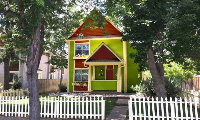 University Park Apartment | Boutique Studio Apartment Hotel across from CSU in Old Town Fort Collins!Take a trip back in time to when Hippies, Coffee Houses, and The British Invasion were everywhere! It's an urban-industrial studio, a rustic garden suite, and our pet-friendly c
