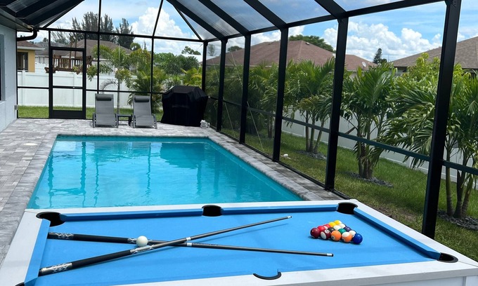 Diplomat House | Brand New Construction Heated Salt Water Pool Home, Paradise in Cape Coral! π΄