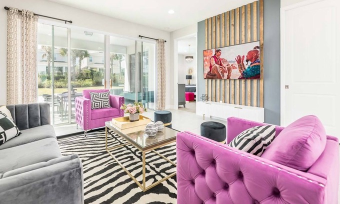 Bay Lake Villa | BRAND NEW MAY 2022/Foosball/Pool/Free shuttle Disney/Pool&Spa/Home Theatre/Games