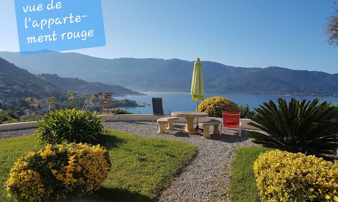 Tiuccia Apartment | BREATHTAKING VIEW ! Spendide T3 DRC a lot of CHARM and very quiet