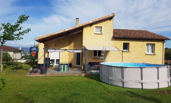 Chateauneuf-sur-Isere House | Bright, air-conditioned, quiet and pleasant house with new in-ground pool