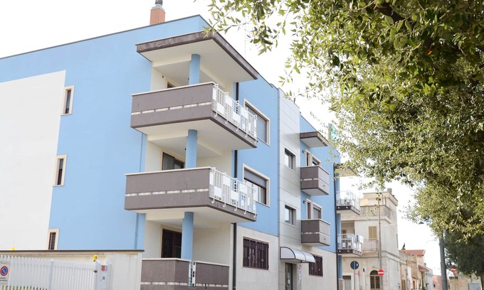Sammichele di Bari Apartment | Bright and spacious three-room apartment, two bathrooms, overlooking the green, terraces, 8 beds
