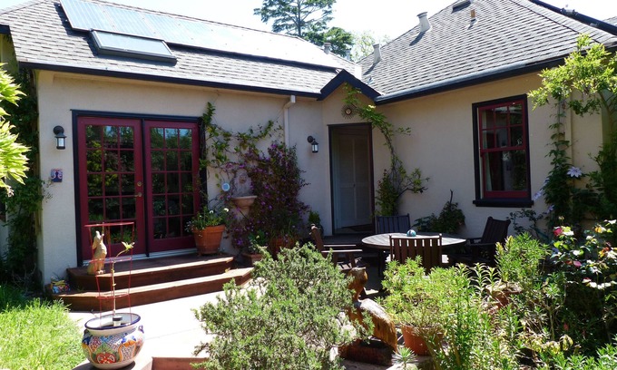 Berkeley House | Bright, charming 4 BR Berkeley home, with beautiful patio and yard.