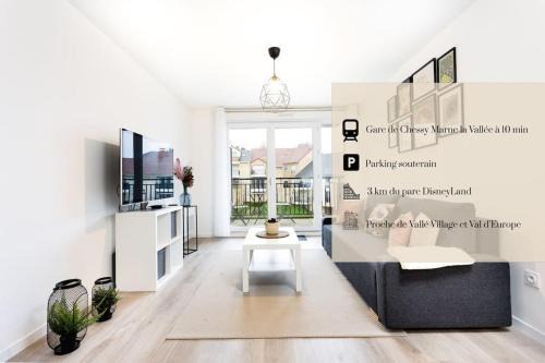 Chalifert Apartment | Bright flat near Disneyland with private parking