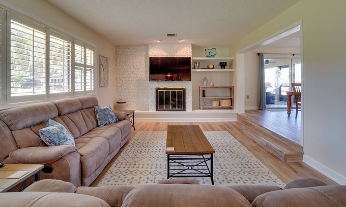 Tavares House | Bright & Spacious Tavares Home w/ Boat Dock!