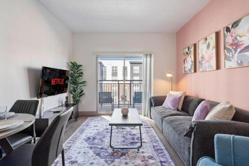 Charlotte Center City Apartment | Bright Uptown Bliss - Free Parking, Walkable, Views