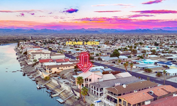 Holiday Shores House | Bullhead City Riverfront Home with Dock!