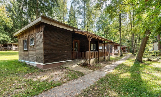 Kollm House | Bungalow '11 - Finnhütte' with Private Terrace and Shared Garden