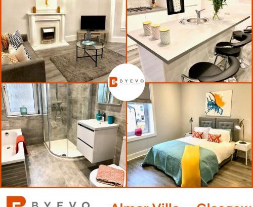 Glasgow House | ByEvo Almar Villa - Close to City and Airport - Perfect for Contractors or large groups