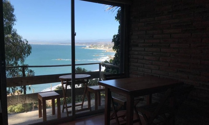 Concon Cabin | Cabaña con Balcón y Vista al Mar