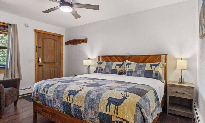 Estes Park Apartment | Cabin 19- King Studio! Gorgeous views! Hotel Style