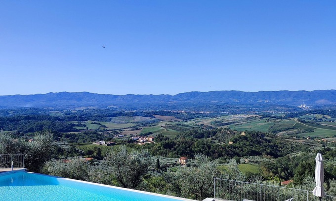 Loro Ciuffenna Other | Cafaggio Primo, exclusive use of farmhouse with pool and a breathtaking view