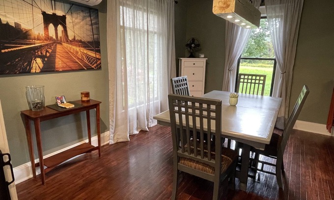 Oneonta House | Calhoun Place 1.5 miles to All Star Village, appealing style, fire pit,