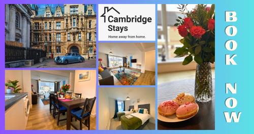 Cambridge Apartment | Cambridge Stays Central Apart Hotel 2BR & 1BR Flats-EASY Walk to City Centre-Parking