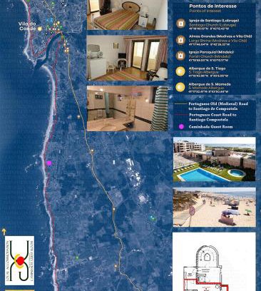 Vila do Conde Apartment | Caminhada Guest Room