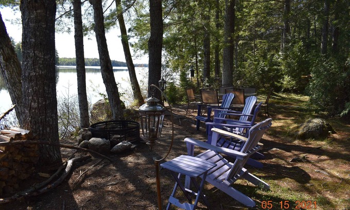 Otis Cabin | Camp Bud- Boating and Fishing on Beech Hill Pond close to Acadia