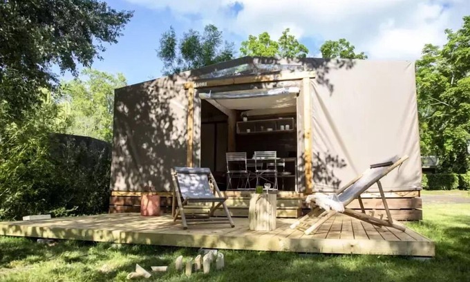Les Ponts-de-Ce RV Rental | Camping Slow Village Loire Vallée* - Lodge Tent 4 people Without Sanitary facilities