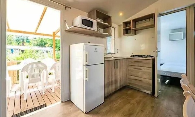 Saint-Yvi House | Campsite Le Bois de Pleuven* - Classic 4-room mobile home for 6 people
