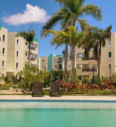 Yamasa Apartment | Caribbean Escape con balcón privado en Punta Cana