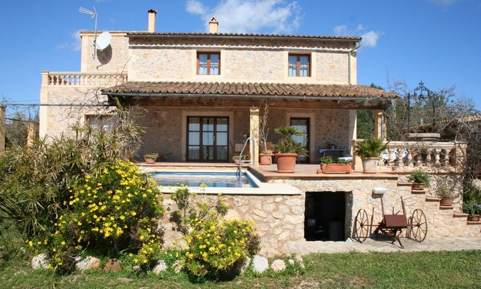 Son Servera Ski Chalet | CASA ANTONIA: Calm and idyllic finca with pool, top equipment and coastal views