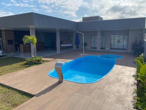 Santo Inacio House | Casa Com Piscina em Pousada Oasis do Paranapanema - Estadia e Alegria